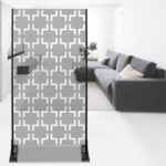 Metal Privacy Screen Stand, Outdoor Privacy Screen Panels Stand, Privacy Screen ... - Image 4