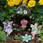 BangBangDa Miniature Fairy Garden Decoration Set - Mini Fairy Figurines Houses A... - Image 4