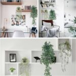 Freyalife 2pcs Fake Hanging Plants for Room Decor,Artificial Potted Plants Eucal... - Image 7
