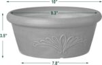 Arcadia Garden Products PSW TA25TP Plastic/Stone/Wood Composite Bulb Pan – No Dr... - Image 3