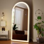 VooBang 71"x30" LED Large Mirror Full Length - Arched Floor Body Mirror with Dim... - Image 3