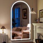 VooBang 71"x30" LED Large Mirror Full Length - Arched Floor Body Mirror with Dim... - Image 8