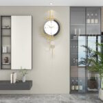 Large Modern Wall Clock for Living Room Decor 30 Inch Big Gold Decorative Wall C... - Image 3