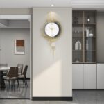 Large Modern Wall Clock for Living Room Decor 30 Inch Big Gold Decorative Wall C... - Image 5
