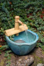 7” Bamboo Fountain Kit – Adjustable Half Round Spout with Quiet Pump for Indoor/... - Image 6