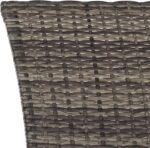 SAFAVIEH Outdoor - Edna 3-Piece Lounge Set - Grey Brown & White - Steel Frame & ... - Image 4