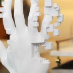 HASMI Office Desk Decor Luxury Abstract White Palm Modeling Ornaments Living Roo... - Image 4