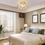 Gold Semi Flush Mount Bubble Chandelier Light Fixture - 19 Hand-Blown Colorful G... - Image 8