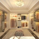 iSunirm 8FT Closet System, 96'' Closet Organizer System with 3 Hanging Rods, Wal... - Image 6