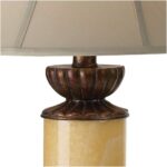 Barnes and Ivy Traditional Table Lamp with Night Light 28.5" Tall Dark Bronze Cr... - Image 5