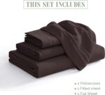 Elegant Comfort Luxury 1500 Premium Hotel Quality Microfiber 4-Piece Sheet Set -... - Image 4