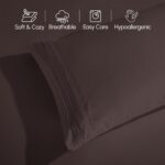 Elegant Comfort Luxury 1500 Premium Hotel Quality Microfiber 4-Piece Sheet Set -... - Image 9