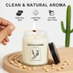 Scented Candles for Home,4 Pack Soy Candle Gift Set with 4 Fragrance Scents,Arom... - Image 4