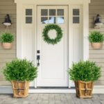 Sggvecsy Artificial Flowers for Outdoors 12 Bundles UV Resistant Boxwood Shrubs ... - Image 3