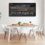 The Best Things In Life Large Wall Art for Living Room, Inspirational Oversized ... - Image 5