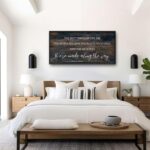 The Best Things In Life Large Wall Art for Living Room, Inspirational Oversized ... - Image 7