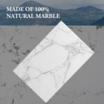 Koville Italian Natural Marble Cutting Board for Kitchen Pastry Bread Macaron Di... - Image 4