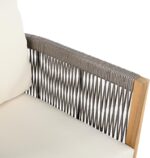 Christopher Knight Home Havets 77"W Outdoor 3 Seater Sofa, 6" Thick Cushion Couc... - Image 13