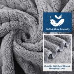 4 Pcs Extra Large Bath Towel Set 35" x 70" Oversized Turkish Luxury Plush Jacqua... - Image 5