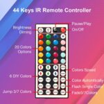 DAYBETTER Led Strip Lights 32.8ft Kit with Remote and Power Supply Color Changin... - Image 6