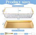 Baderke 1 Set 16" x 9" Chilled Serving Tray for Parties with Compartments and Li... - Image 3