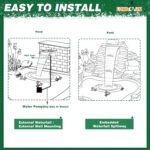 Waterfall Pool Fountain, LONGRUN Acrylic Waterfall Spillway for Pools and Ponds ... - Image 9
