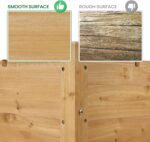 Yaheetech 49x22x32in 8 Pockets Horticulture Raised Garden Bed Elevated Wood Plan... - Image 5