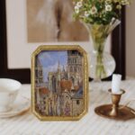 SIKOO Vintage Picture Frame 4×6 Antique Gold Picture Frame Ornate Photo Frame Ta... - Image 3