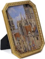 SIKOO Vintage Picture Frame 4×6 Antique Gold Picture Frame Ornate Photo Frame Ta... - Image 7