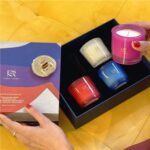 Luxury Scented Candle Set 4 All Natural Soy Aromatherapy Candle Gift Set Votive ... - Image 3