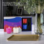 Luxury Scented Candle Set 4 All Natural Soy Aromatherapy Candle Gift Set Votive ... - Image 9