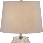 360 Lighting Zax Country Cottage Small Accent Table Lamp 19 1/2" High Teardrop S... - Image 6