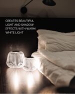 LUUK Studio Solis Wireless Solar LED Accent Lamp, Warm White Dimmable Light, Wat... - Image 4