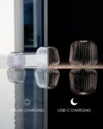 LUUK Studio Solis Wireless Solar LED Accent Lamp, Warm White Dimmable Light, Wat... - Image 5