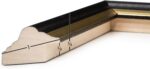 Frame USA 11x16 Picture Frame, Black and Gold, Designer Series, Wall Hanging Fra... - Image 3