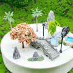 Woohome 42 PCS Mini Garden Accessories Fairy Garden Kit Micro Landscape Mini Zen... - Image 3