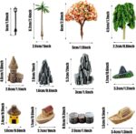Woohome 42 PCS Mini Garden Accessories Fairy Garden Kit Micro Landscape Mini Zen... - Image 6