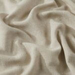 Vision Home Sand Pinch Pleated Semi Sheer Curtains Textured Linen Blended Light ... - Image 6