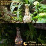 Suyorpe Solar Fairy Statue Garden Decor - Fairies and 7 LED Lights - Lawn Decor ... - Image 6