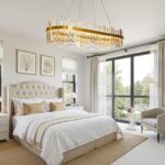 39.5'' Modern Gold Crystal Chandelier - K9 Crystal LED Dimmable Chandeliers With... - Image 10