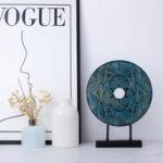 Modern Sculpture Decorative Objects Above Cabinet Decor Kitchen Elegant Home Dec... - Image 3