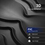 Art3dwallpanels 33 Pack 3D Wall Panel, 2 Different Effects PVC Textured Wall Pan... - Image 3