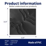 Art3dwallpanels 33 Pack 3D Wall Panel, 2 Different Effects PVC Textured Wall Pan... - Image 4