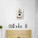 HILL WEST Fashion Glam Wall Art - Perfume Bottle Canvas Picture Elegant Gold Flo... - Image 6