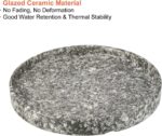 PATIKIL Plant Pot Saucer 6 Inch, Ceramic Round Flower Drip Tray for Indoor Outdo... - Image 4