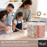 PRAKI 5PCS Cereal Containers Storage Set, BPA Free Airtight Food Storage Contain... - Image 6