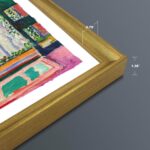 Wieco Art Framed Canvas Wall Art 3 Piece Henri Mattise Art Abstract Colorful Mat... - Image 7