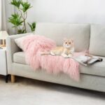100% Genuine Sheepskin Area Rug Real Lightweight Fluffy Soft Mongolian Long Wool... - Image 8