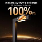 Gardenreet Low Voltage Pathway Lights Brass, LED Landscape Path Lights, Yard Lig... - Image 4