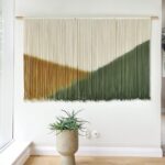 Flber Macrame Wall Hanging Large Yarn Wall Art 57" W x 31" L Modern Bohemian Hom... - Image 4
